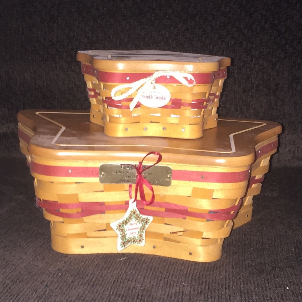 Christmas Longaberger Baskets